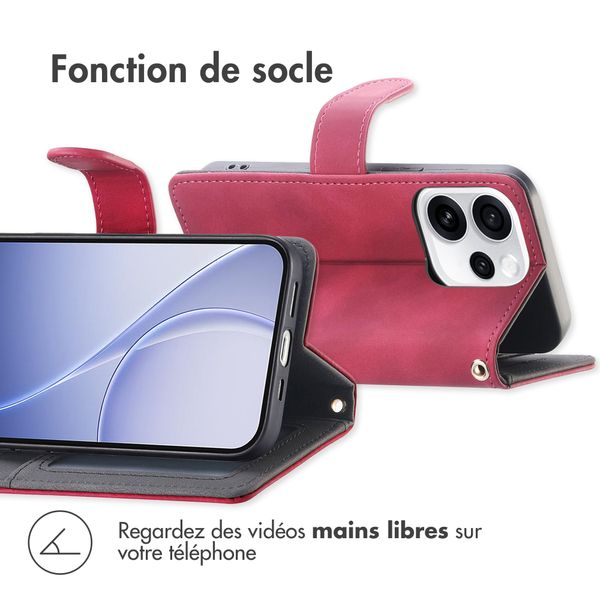 imoshion Etui de télephone portefeuille avec cordon Oppo Reno15 Pro (5G) - Rouge