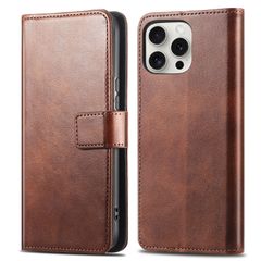 imoshion Étui de télephone portefeuille de luxe Apple iPhone 13 Pro Max - Marron foncé