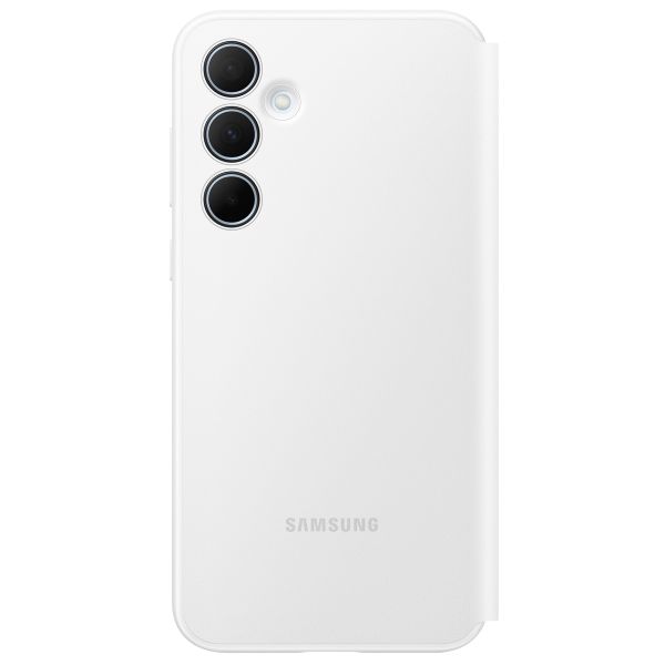 Samsung Original Coque S View Samsung Galaxy A35 - White