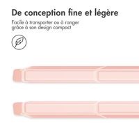 imoshion Coque tablette rigide Trifold Apple iPad 11 (2025) 11 pouces A16 / iPad 10 (2022) 10.9 pouces - Rose