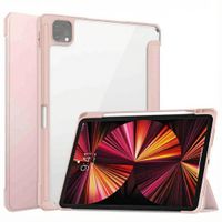 imoshion Coque tablette rigide Trifold Apple iPad Pro 11 (2022 / 2021 / 2020 / 2018) - Rose