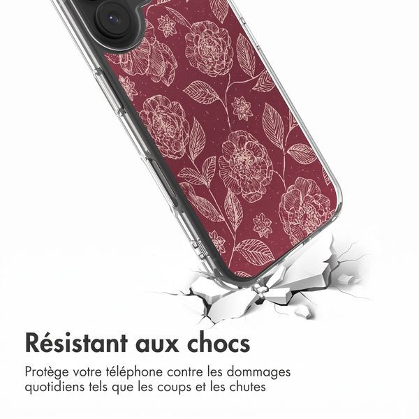 imoshion Coque Design Apple iPhone 17 - Deep Rose