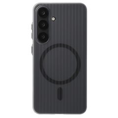 Accezz Coque arrière Lite avec MagSafe | Fluted | Samsung Galaxy S25 - Matte Black