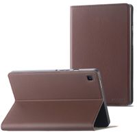 Accezz Coque tablette Classic Samsung Galaxy Tab S6 Lite (2020/2022/2024)  - Marron