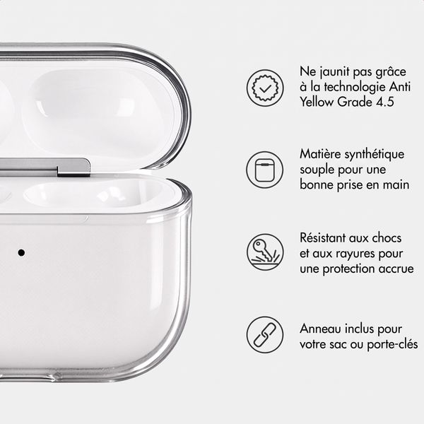 imoshion Coque souple Clear Apple AirPods Pro 3 - Smokey Black
