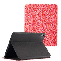 Selencia Coque tablette Vivid Apple iPad Air 11 pouces (2026) M4 / (2025) M3 / (2024) M2 / Air 5 (2022) / Air 4 (2020) - Wild Spots Lipstick