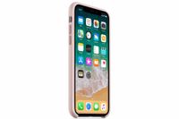 Apple Coque en silicone Apple iPhone X - Pink Sand