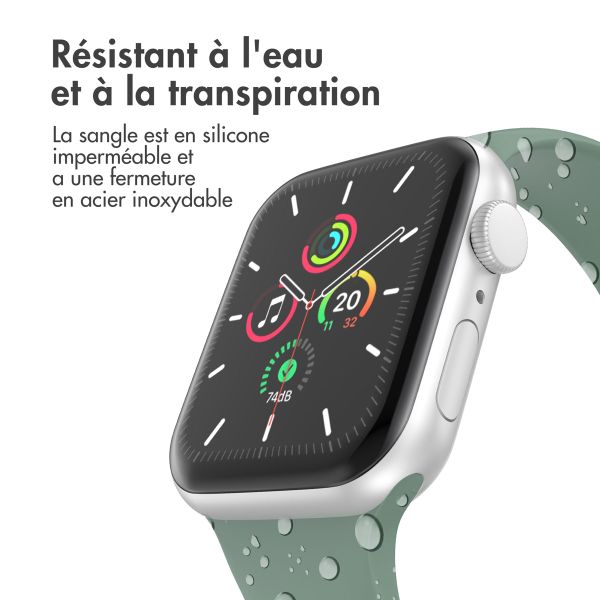 imoshion Bracelet en silicone⁺ Apple Watch | 44/45/46/49 mm - Taille M/L - Pine