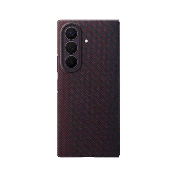 Samsung Coque Carbon Magnet Samsung Galaxy Z Fold 8 Ultra - Red