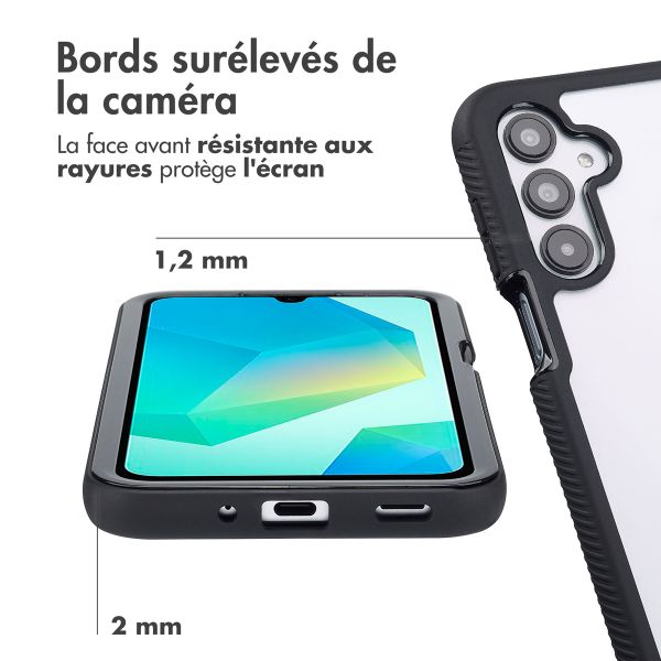 imoshion Coque 360° Full Protective Samsung Galaxy A16 - Noir