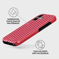Burga Coque Tough MagSafe Apple iPhone 17 - Strawberry Jam