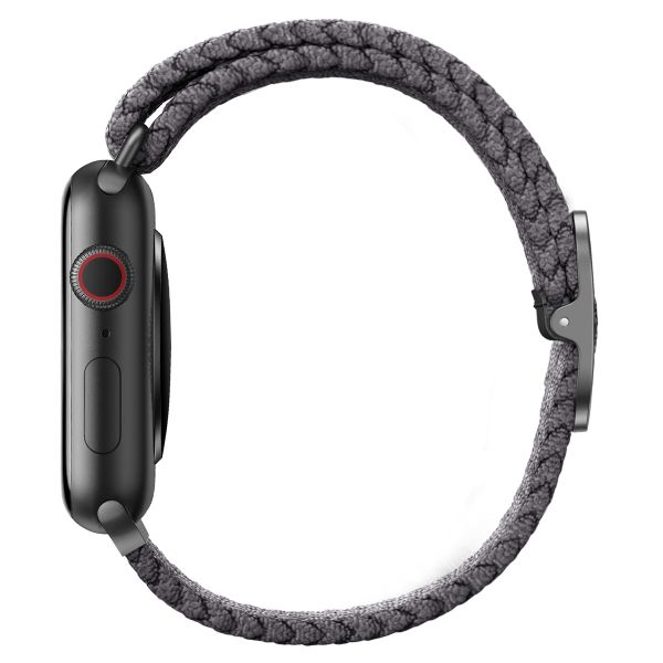 Uniq Bracelet tressé Aspen Apple Watch | 44/45/46/49 mm - Granite Grey