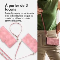 imoshion Etui de télephone portefeuille avec cordon Xiaomi Redmi Note 17 Pro Max - Rose