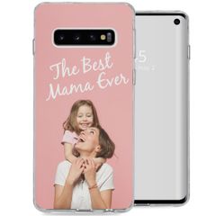 Concevez votre propre coque transparente Samsung Galaxy S10 - Transparent