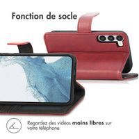 imoshion Étui de télephone portefeuille de luxe Samsung Galaxy S23 - Rouge