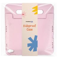 imoshion Coque kidsproof avec poignée Samsung Galaxy Tab A11 Plus / A9 Plus - Rose clair