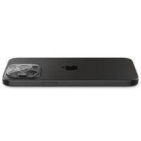 Spigen Optik Lens Protector - Protection complète de la caméra (lot de 2) Apple iPhone 16 Pro / 16 Pro Max / 15 Pro / 15 Pro Max / 14 Pro / 14 Pro Max - Crystal Clear