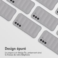 imoshion EasyGrip Backcover Samsung Galaxy S22 - Gris