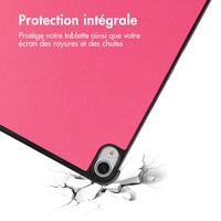 imoshion Coque tablette Trifold Apple iPad Air 11 pouces (2026) M4 / (2025) M3 / (2024) M2 / Air 5 (2022) / Air 4 (2020) - Pink