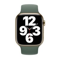Apple Bracelet Boucle unique en Silicone Apple Watch | 38/40/41/42 mm - Taille 8 - Eucalyptus