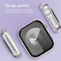 imoshion Coque rigide brillante à couverture complète Apple Watch 4 / 5 / 6 / SE - 44 mm - Pearlescent