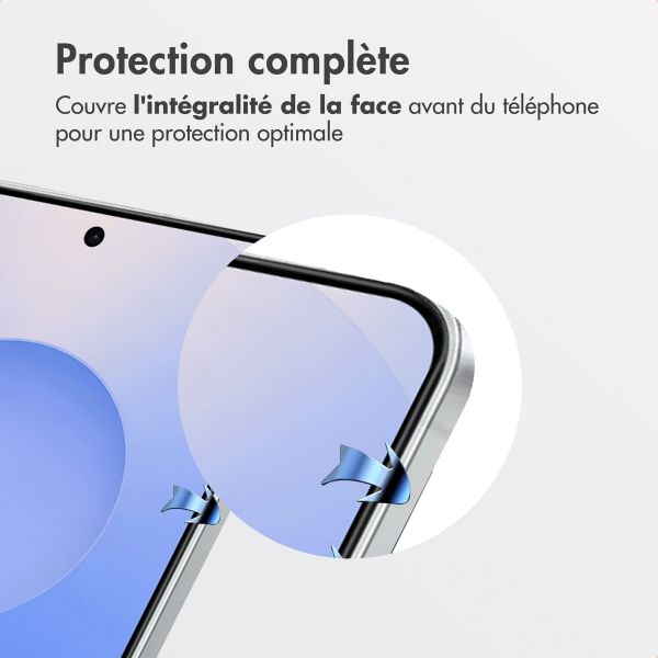 Accezz Protecteur d'écran en verre trempé + Applicateur Samsung Galaxy S25 / S24