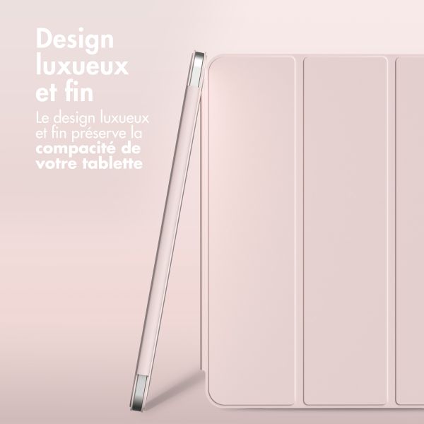 imoshion Magnetic etui de téléphone portefeuille Apple iPad Air 11 pouces (2026) M4 / (2025) M3 / (2024) M2 / Air 5 (2022) / Air 4 (2020) - Rose