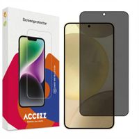 Accezz Protection d'écran en verre trempé Privacy Samsung Galaxy S25 Plus
