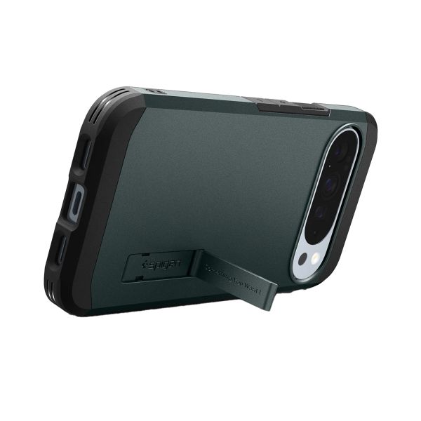 Spigen Coque Tough Armor MagSafe Google Pixel 10 / 10 Pro - Abyss Green