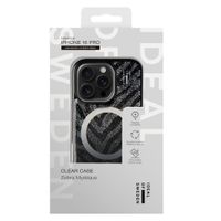 iDeal of Sweden Coque MagSafe transparente limitée Apple iPhone 16 Pro - Zebra Mystique