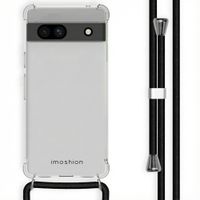 imoshion Coque arrière transparente avec cordon Google Pixel 7a - Noir