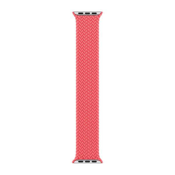 Apple Bracelet Solo tressé Apple Watch | 38/40/41/42 mm - Taille 5 - Guava