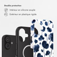 Selencia Coque arrière Vivid avec MagSafe Apple iPhone 17 - Midnight Blossom