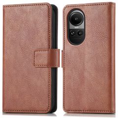 imoshion Étui de télephone portefeuille de luxe Oppo Reno 10 / 10 Pro - Marron