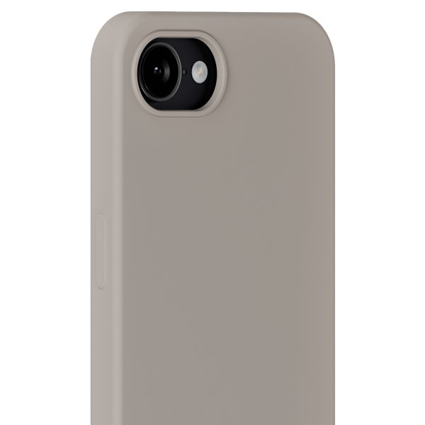 Holdit Coque Silicone Apple iPhone 17e / 16e - Taupe
