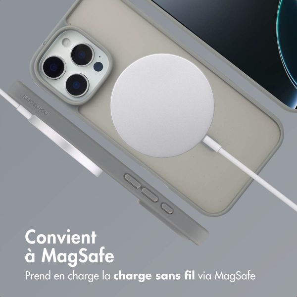 imoshion Coque Color Guard avec MagSafe Apple iPhone 16 Pro - Gris