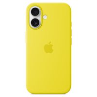 Apple Coque en silicone MagSafe Apple iPhone 16 - Star Fruit