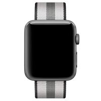 Apple Bracelet en nylon tressé Apple Watch | 44/45/46/49 mm - Black Stripe