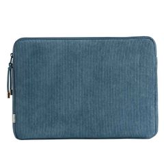 Selencia Pochette ordinateur Corduroy 15-16 pouces - Slate Blue