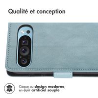 imoshion Étui de télephone portefeuille de luxe Google Pixel 9 Pro XL - Bleu clair