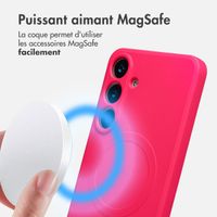 imoshion Coque Couleur avec MagSafe Samsung Galaxy S25 Plus - Neon Pink