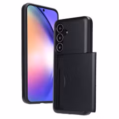 imoshion Coque arrière avec porte-cartes Samsung Galaxy S25 FE - Noir