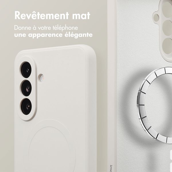 imoshion Coque Couleur avec MagSafe Samsung Galaxy A56 - Beige