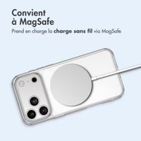 imoshion Coque arrière de protection avec MagSafe Apple iPhone 17 Pro Max - Transparent