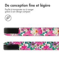 imoshion Coque tablette Design Trifold Apple iPad Air 13 pouces (2026) M4 / (2025) M3 / (2024) M2 - Floral Water Color