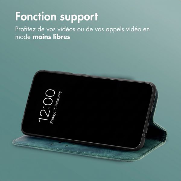 imoshion Étui de téléphone portefeuille Slim Xiaomi Redmi Note 17 Pro - Vert