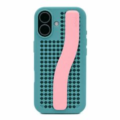 Callbuddy Coque avec strap Apple iPhone 17 - Miami Vice