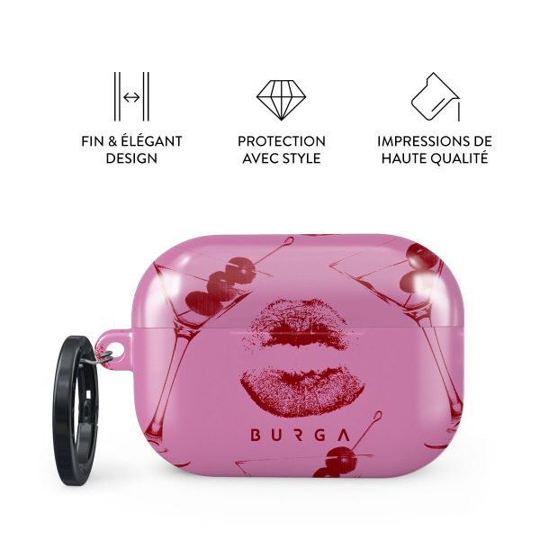 Burga Coque rigide Apple AirPods Pro 2 - Call me