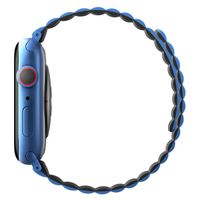Uniq Bracelet Revix réversible Apple Watch | 44/45/46/49 mm - Caspian (Blue/Black)