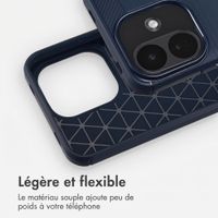 imoshion Coque Brushed Xiaomi Redmi Note 17 Pro - Bleu foncé